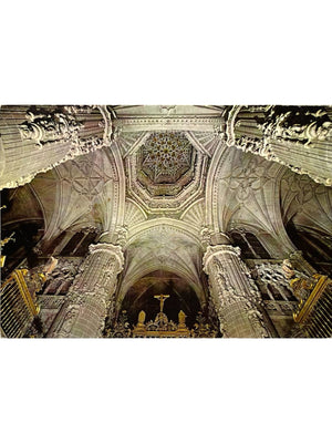 Burgos – Cathédrale, voûte de la croisée – Carte postale n°70