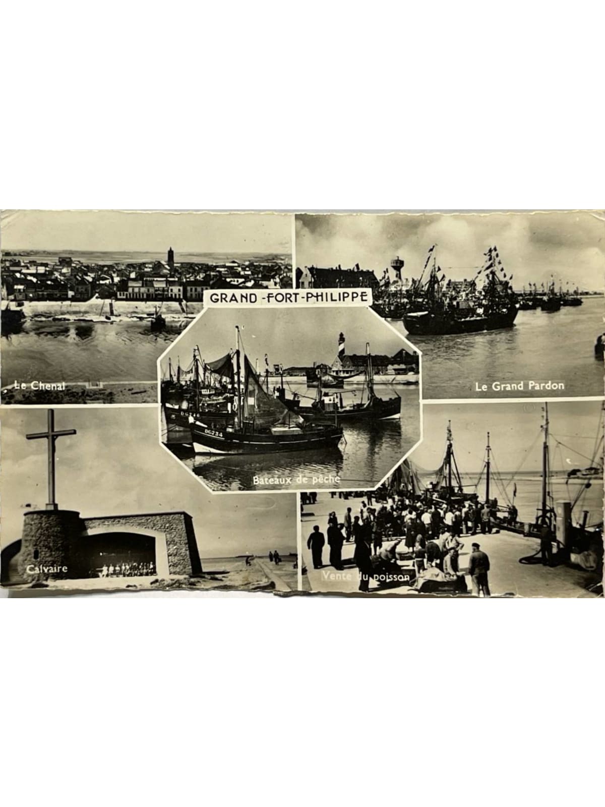 Recto de la carte postale