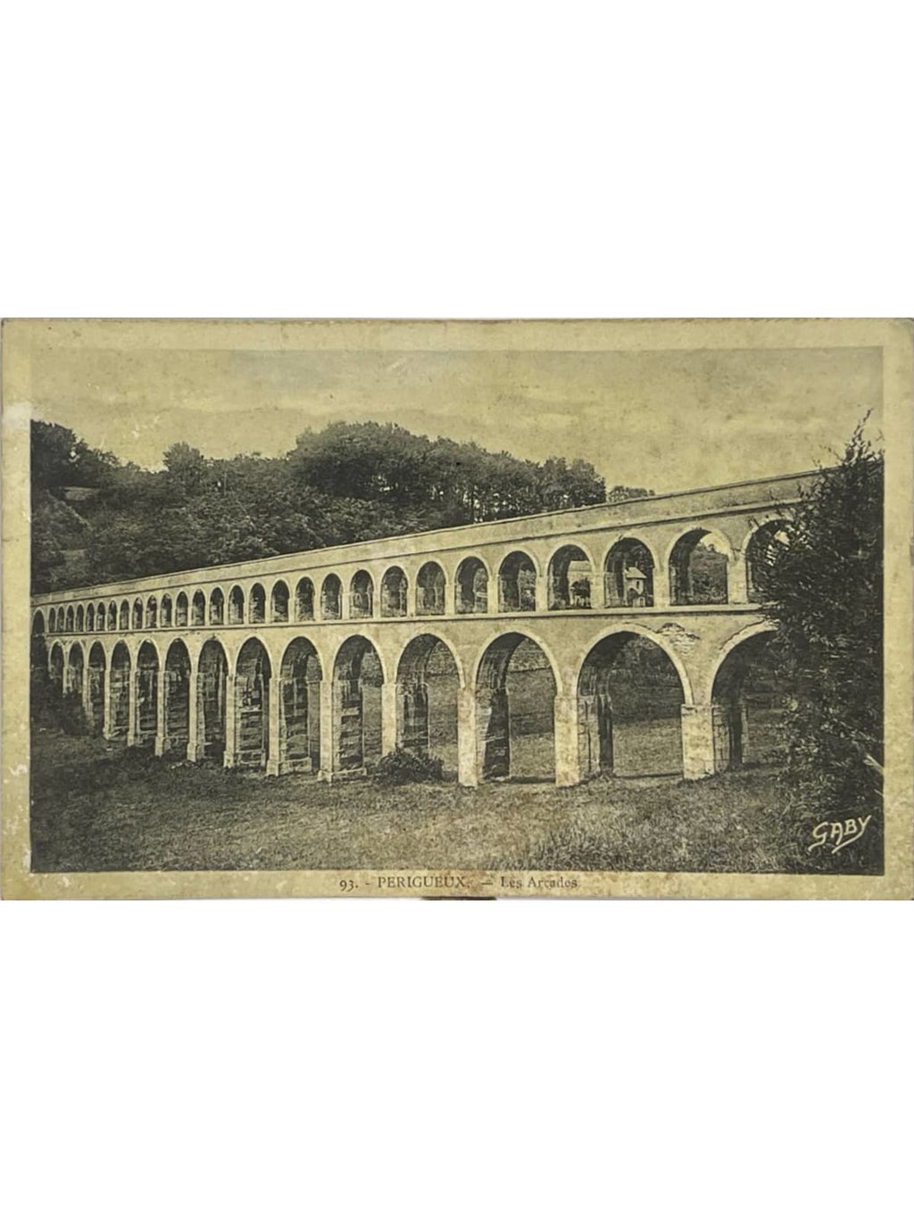 Recto de la carte postale