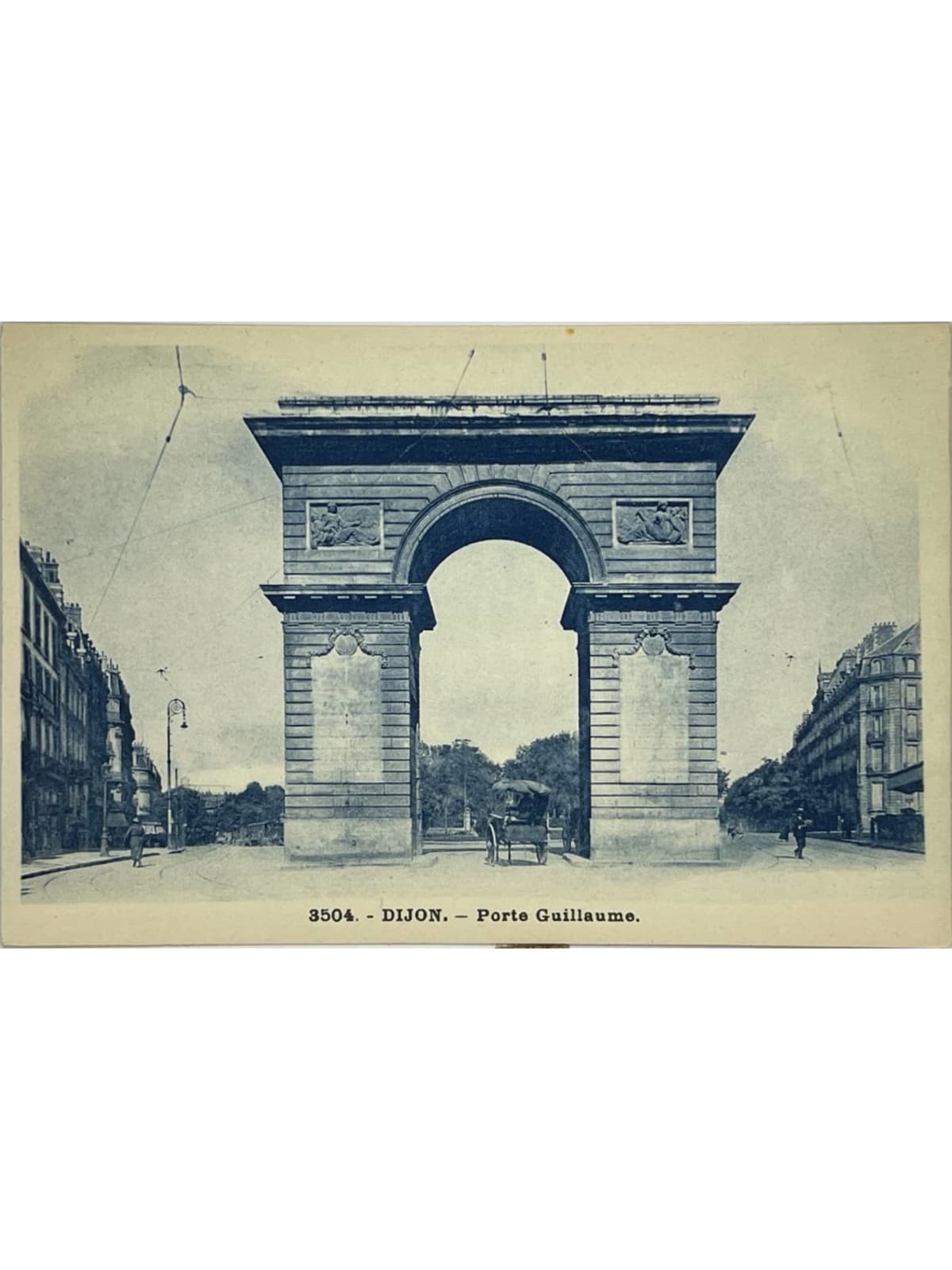 Recto de la carte postale
