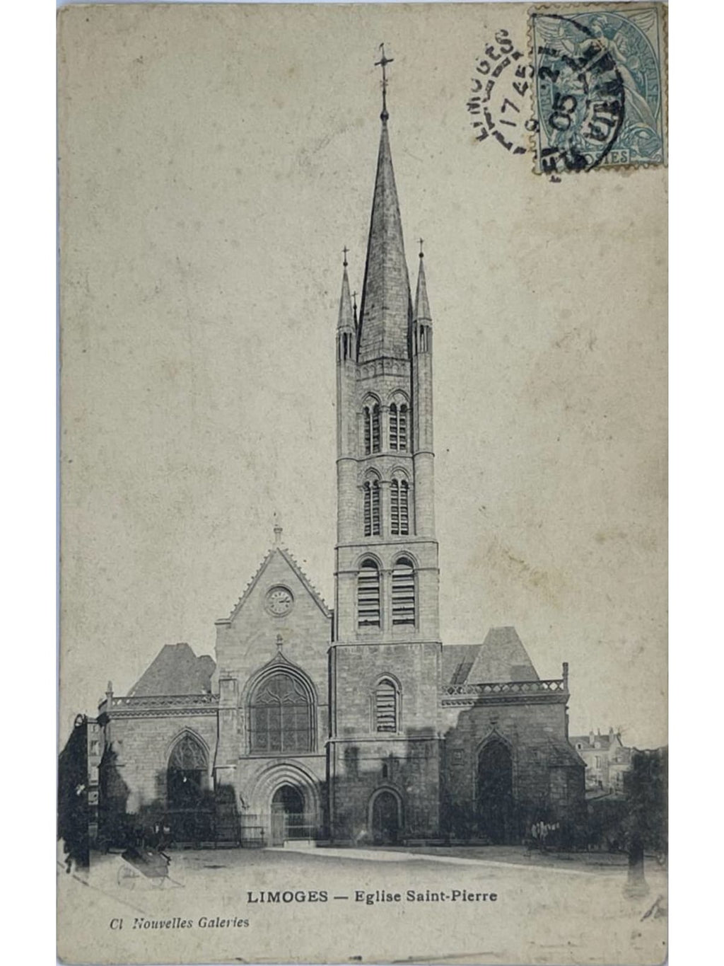 Recto de la carte postale