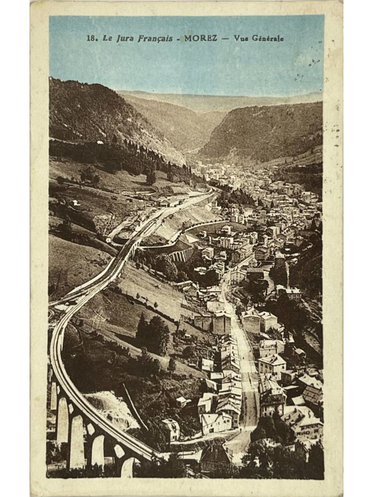Recto de la carte postale
