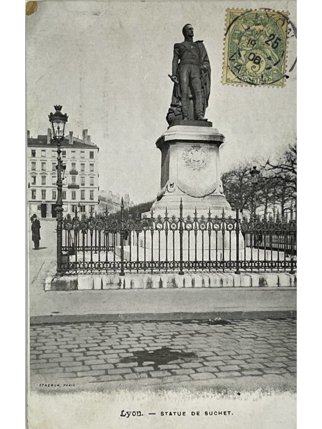 Recto de la carte postale