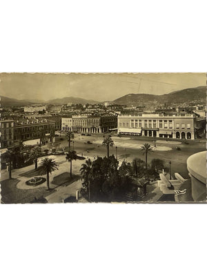 Nice – Place Masséna et Casino municipal – CPSM années 1950