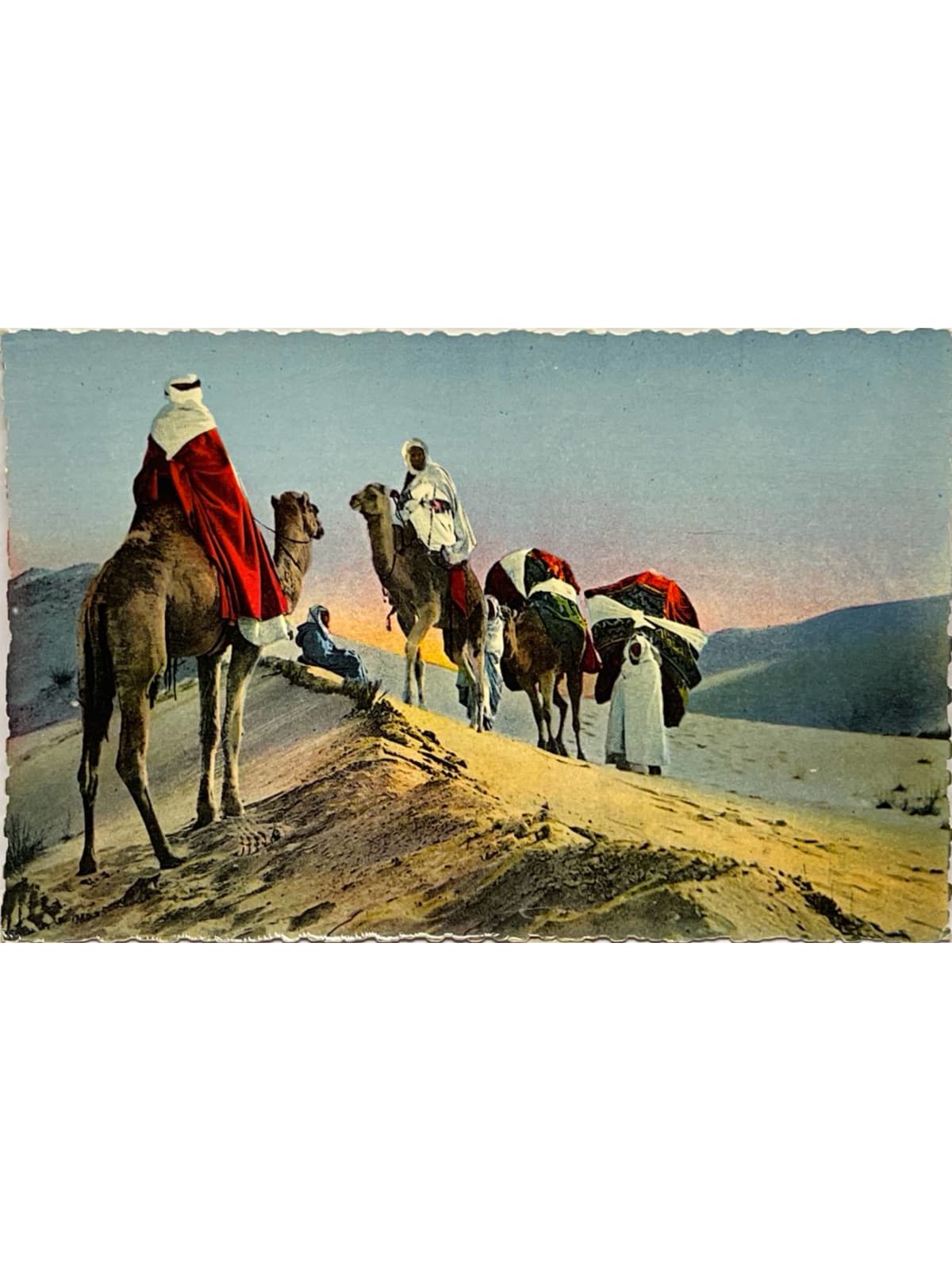 Recto de la carte postale