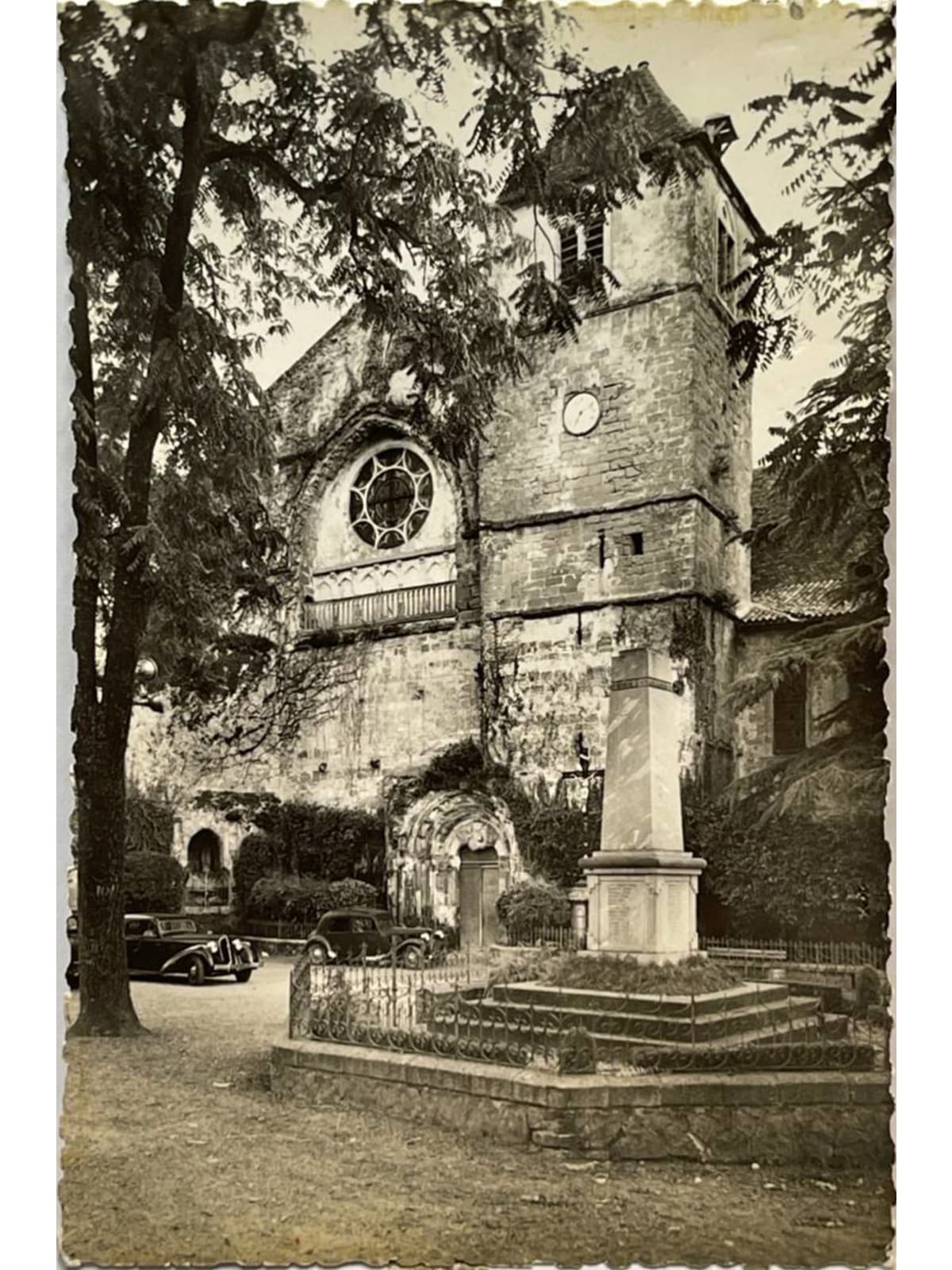 Recto de la carte postale