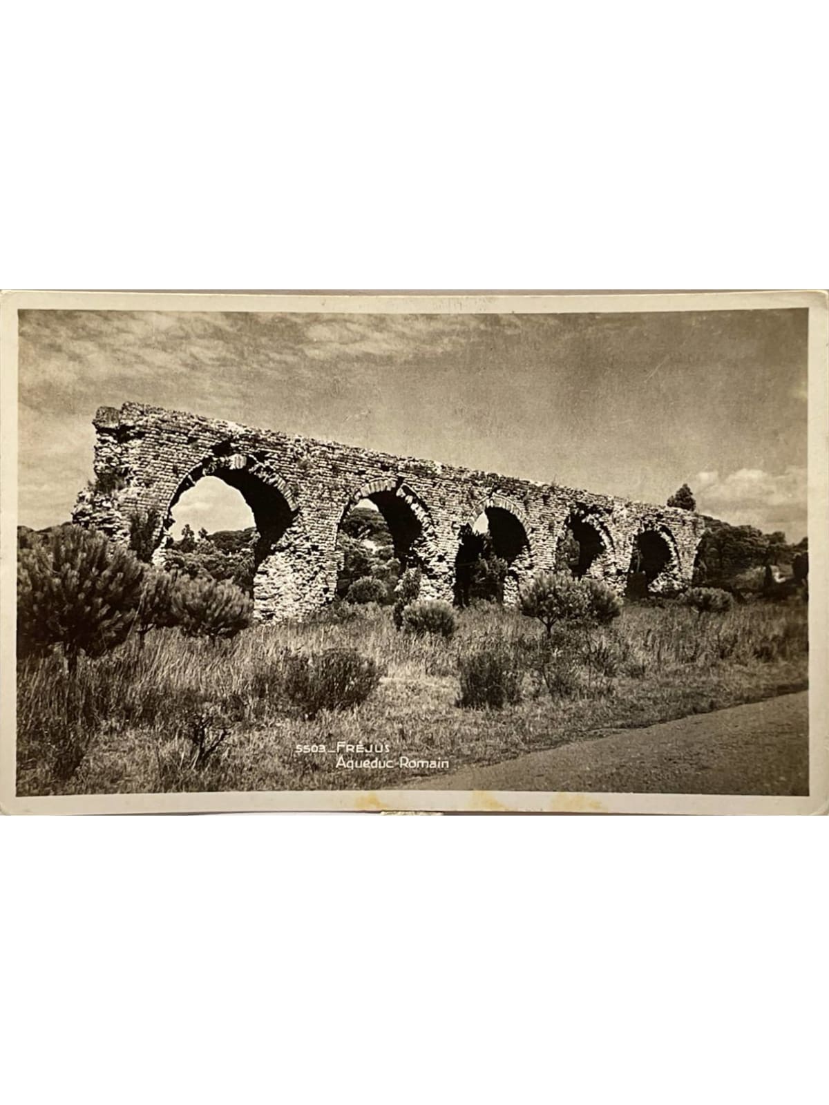 Recto de la carte postale