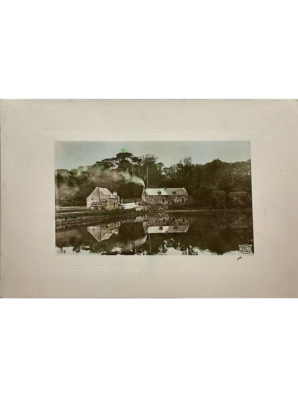Recto de la carte postale