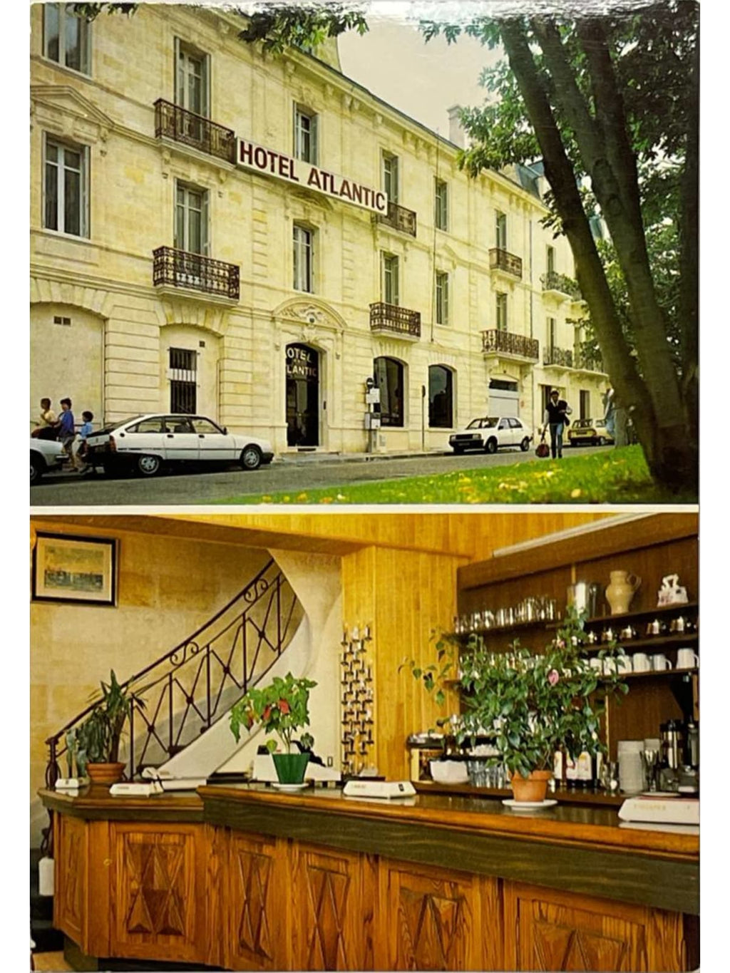 Recto de la carte postale