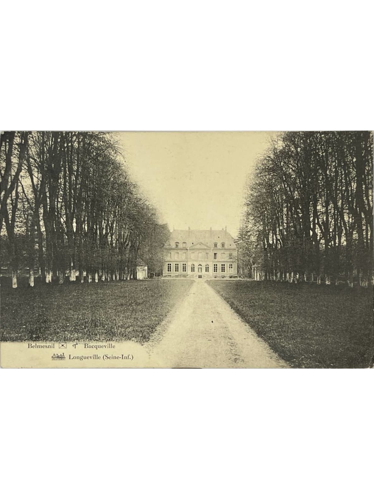 Recto de la carte postale
