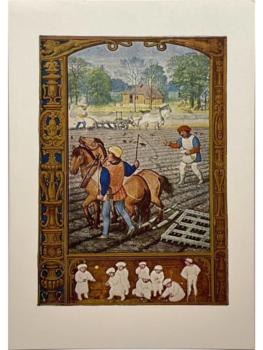 Recto de la carte postale