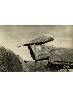 Ploumanac'h – La Bouteille renversée – Perros-Guirec – CPSM n° 824