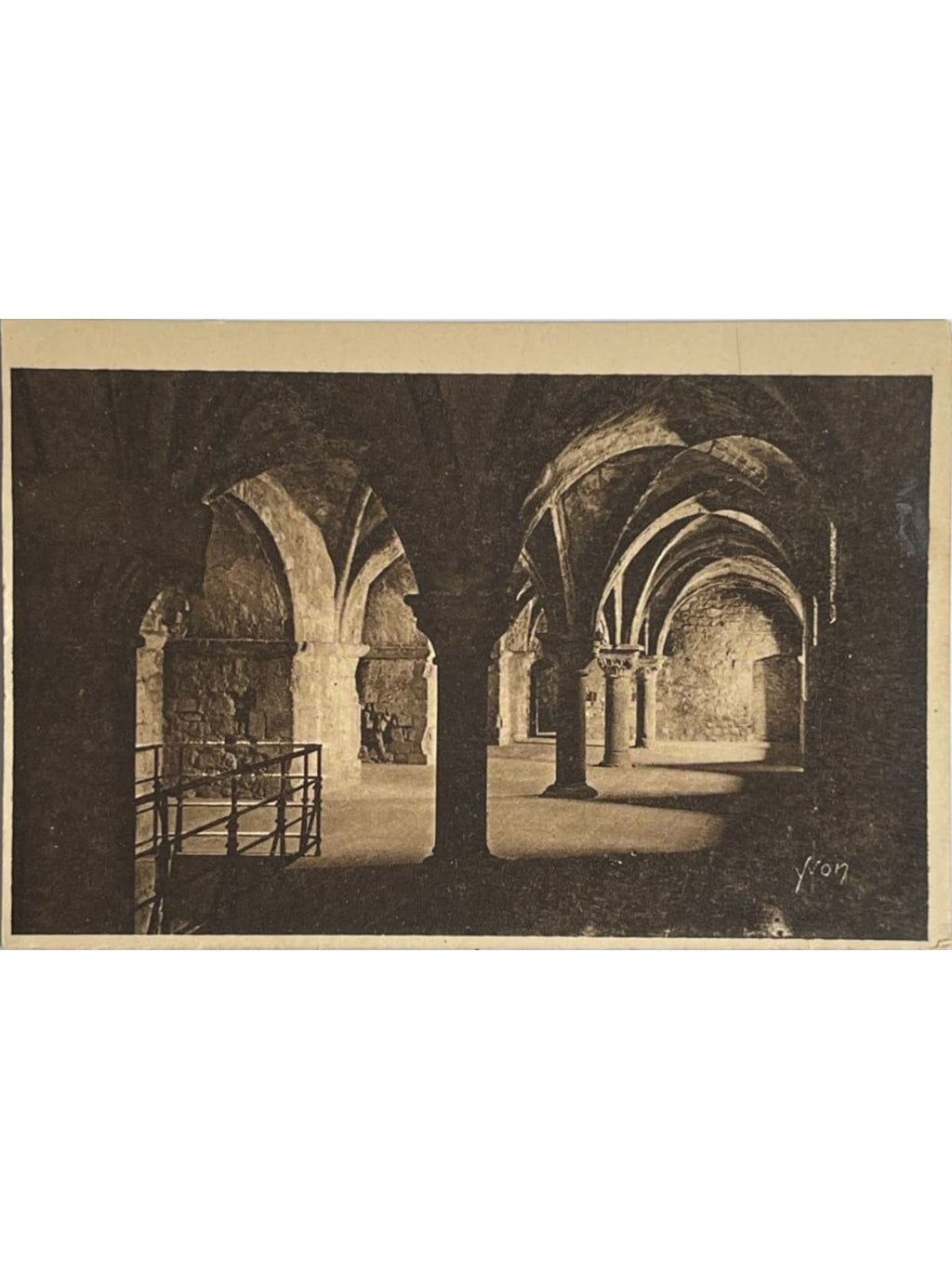 Recto de la carte postale