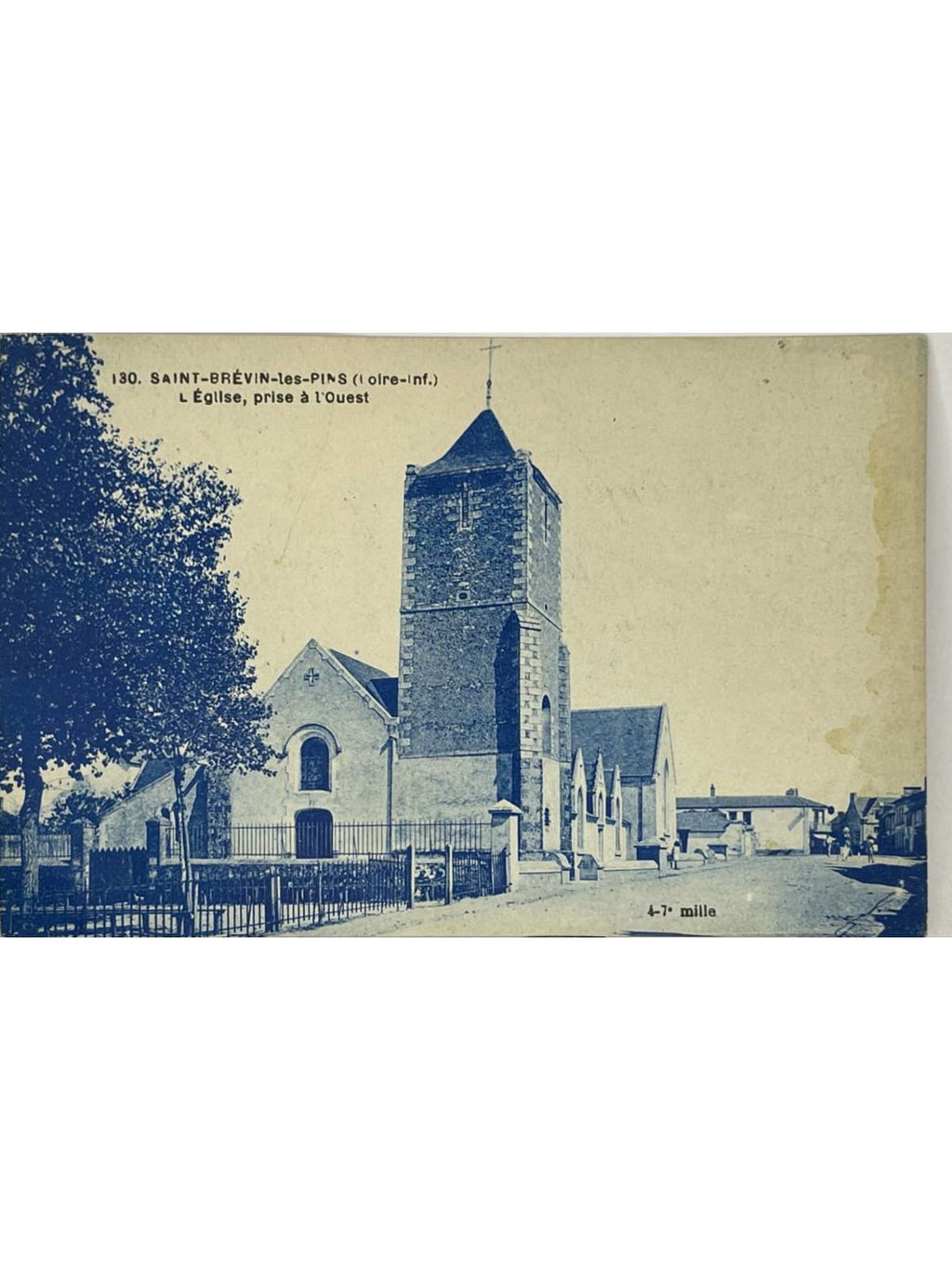 Recto de la carte postale