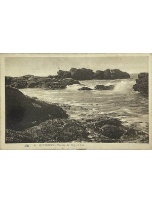 Quiberon – Pointe de Beg er Lan – Carte postale ancienne vers 1949