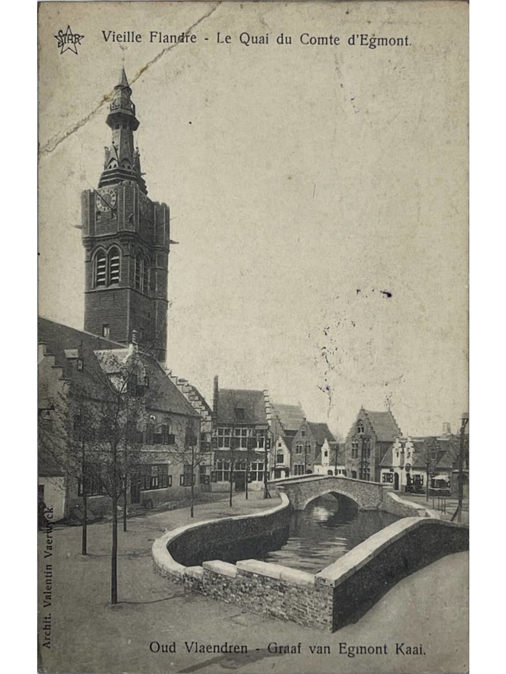 Recto de la carte postale