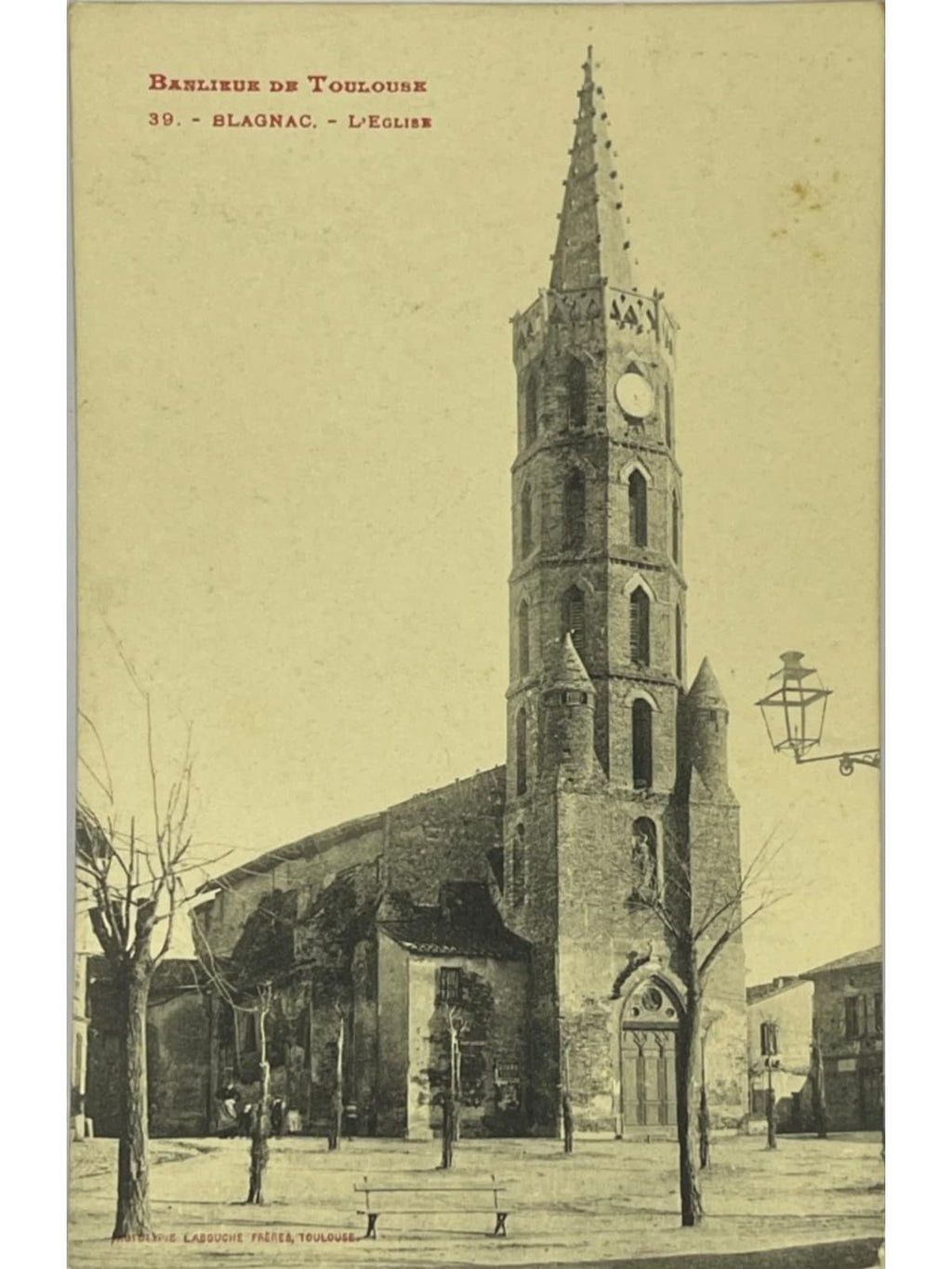 Recto de la carte postale