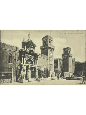 Venise – Entrée de l'Arsenal – Carte postale ancienne