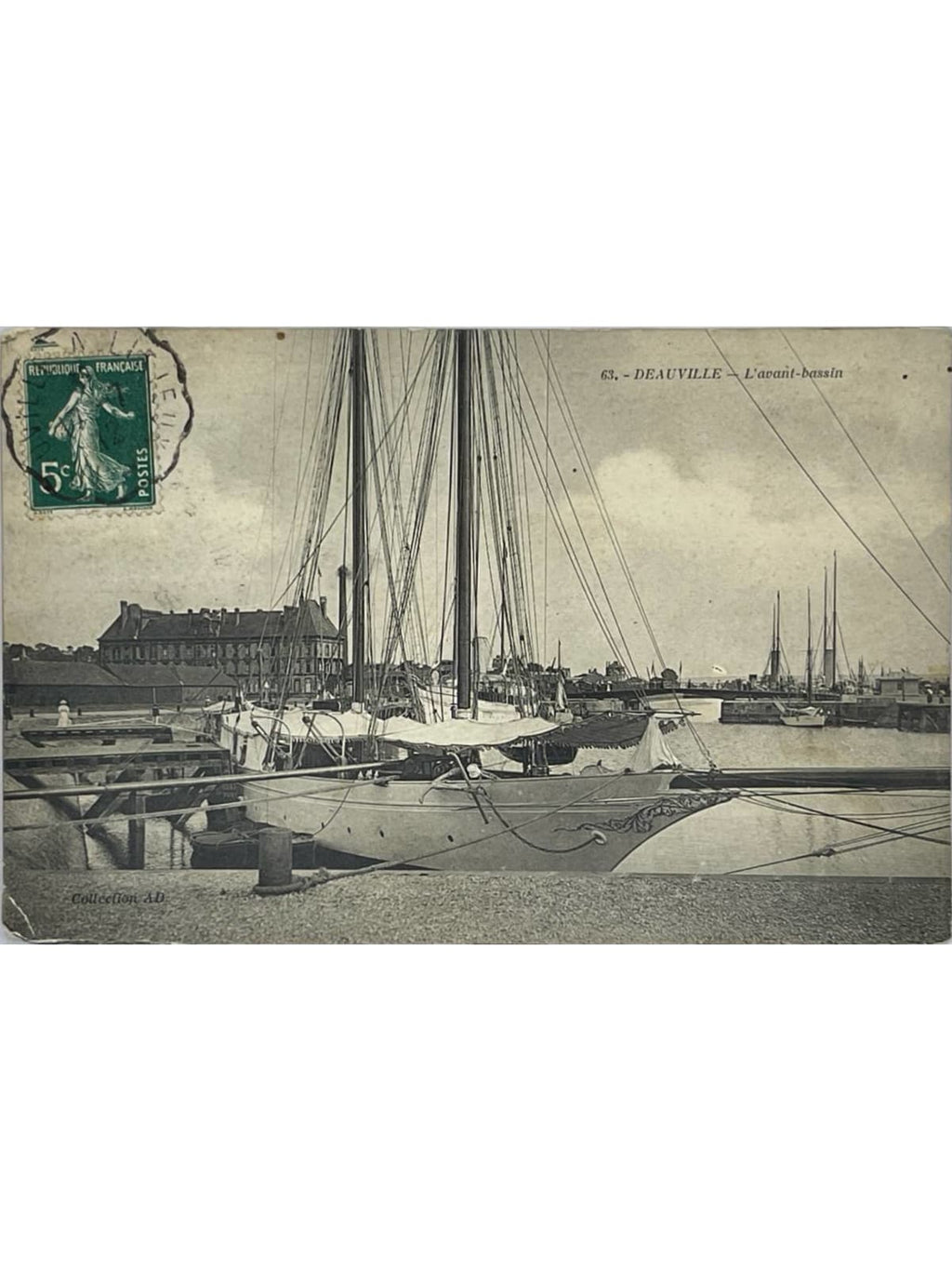 Recto de la carte postale