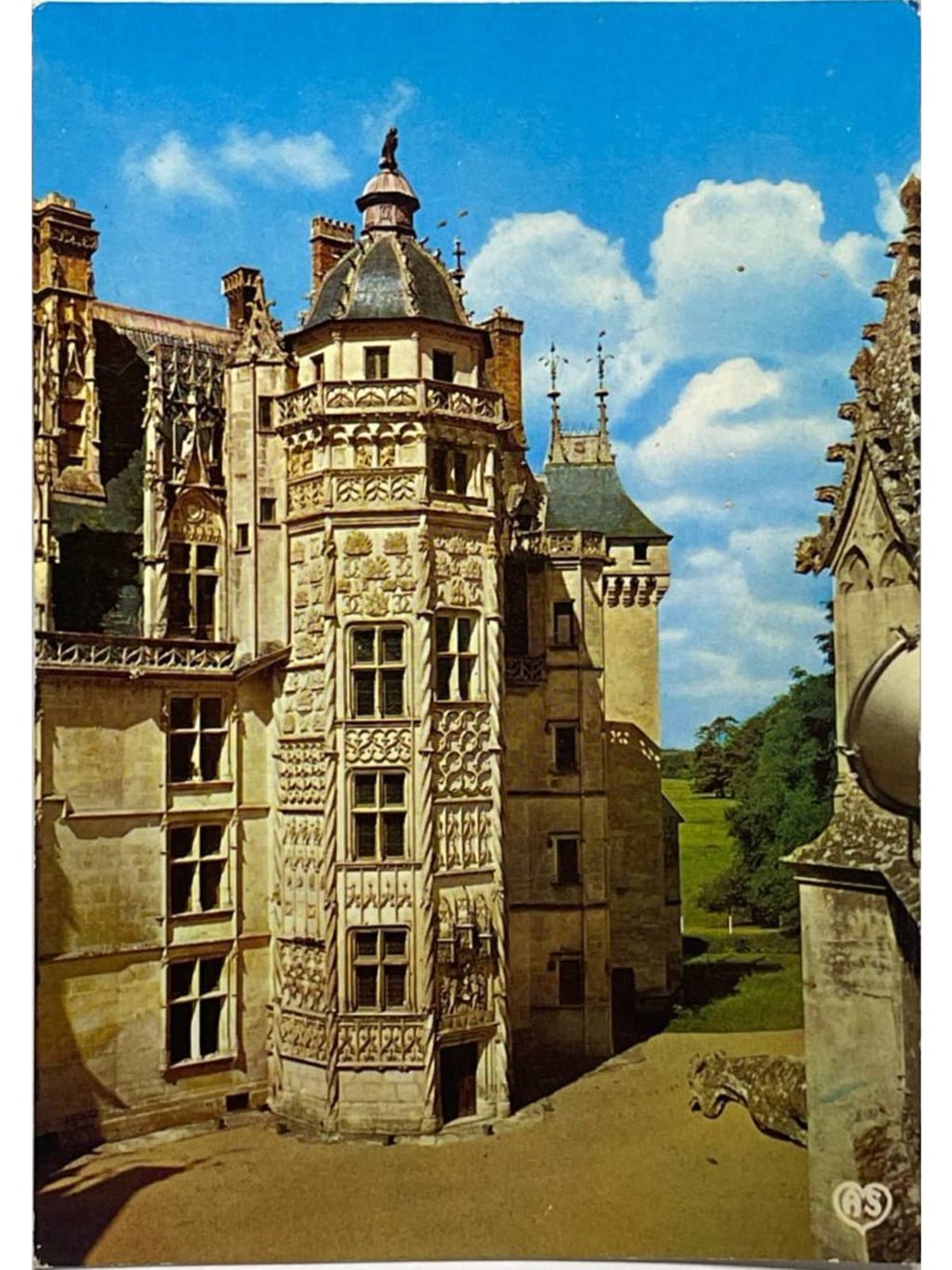 Recto de la carte postale