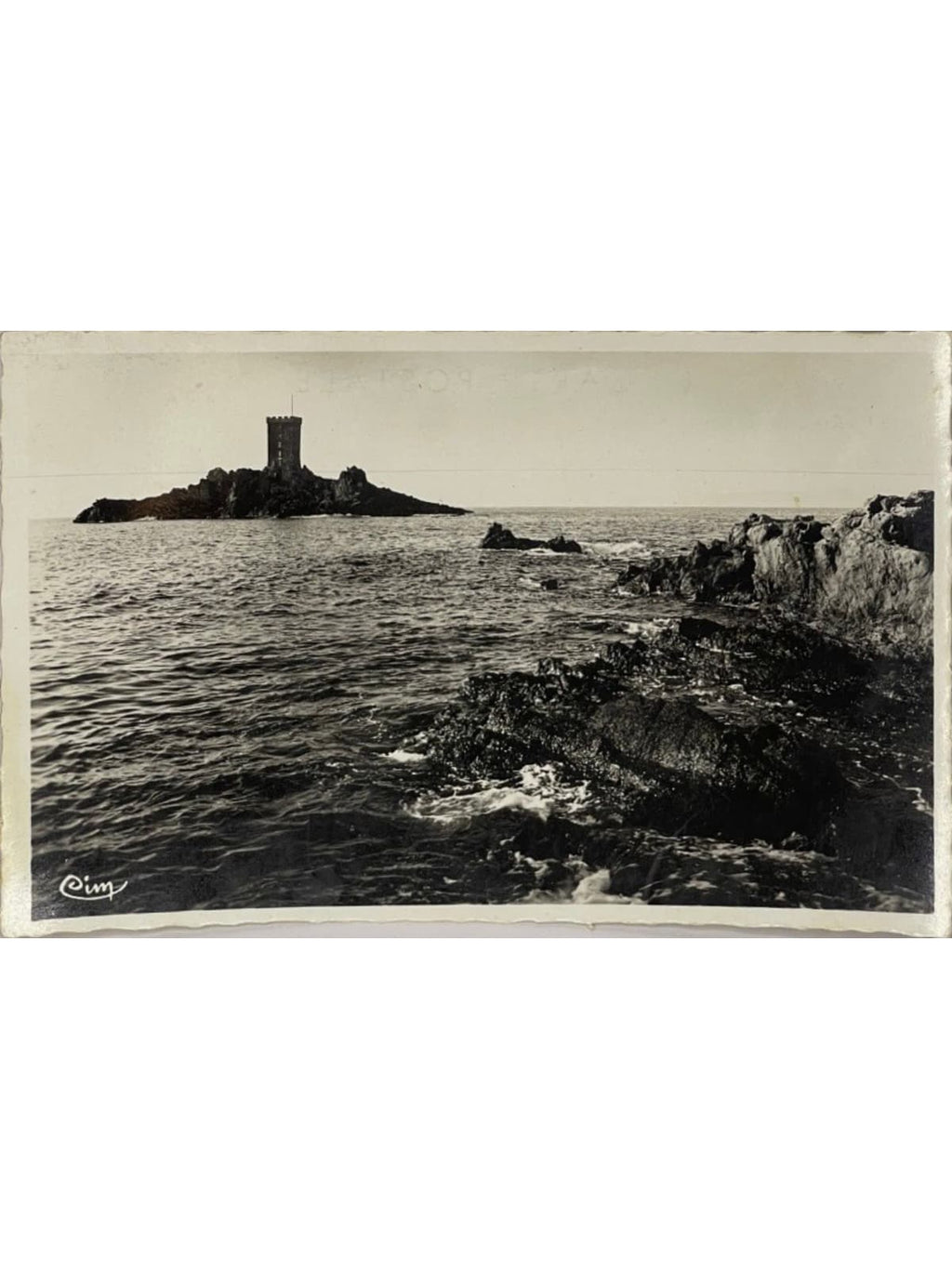 Recto de la carte postale