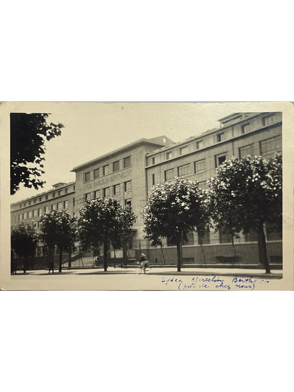 Recto de la carte postale