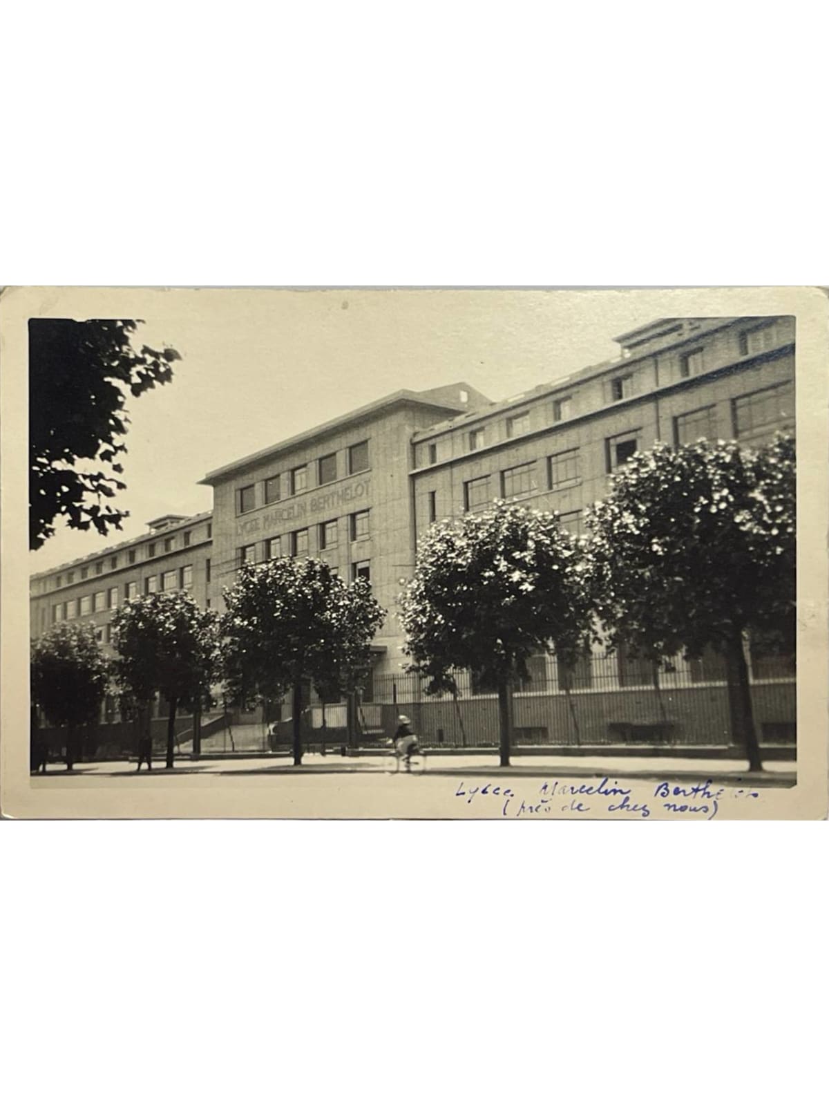 Recto de la carte postale