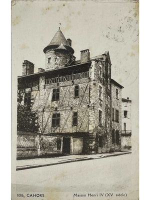 Cahors (Lot) – Maison Henri IV, XVe siècle – CPSM n° 1006