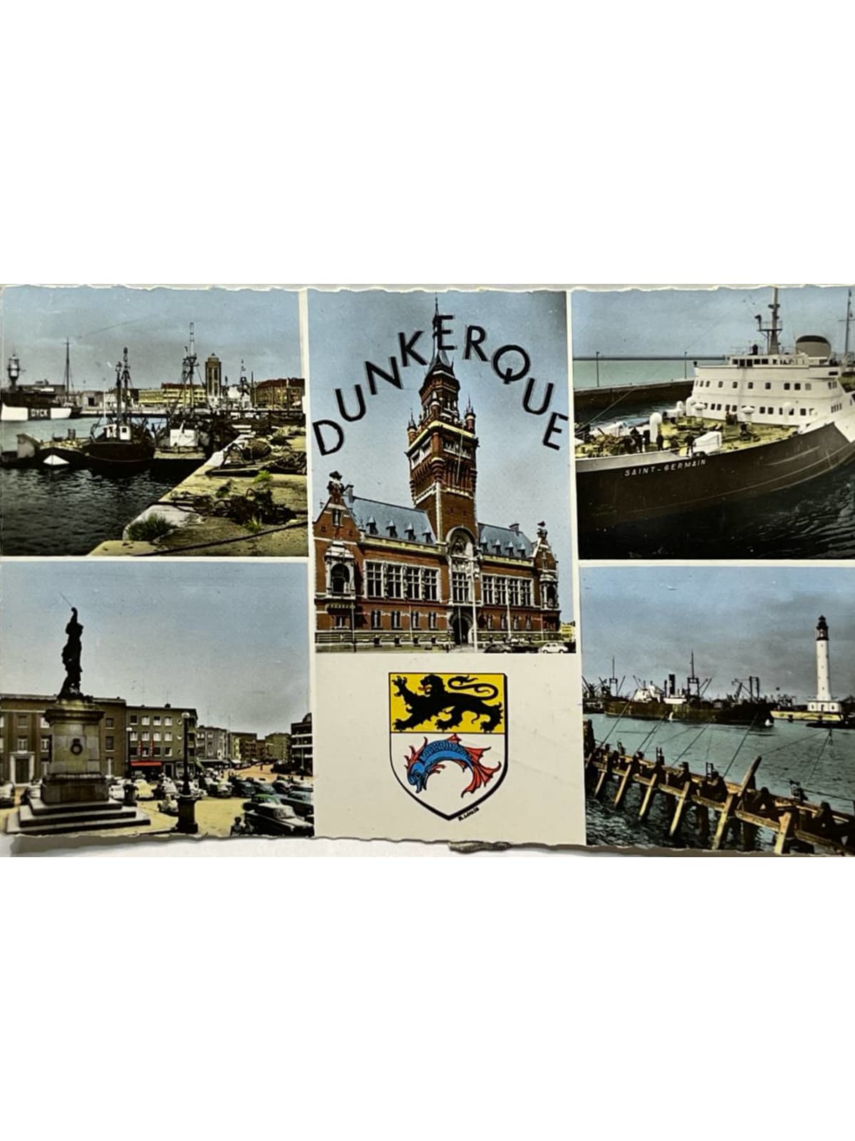 Recto de la carte postale