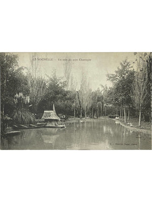 La Rochelle – Un coin du parc Charruyer – CPA ancienne n° 6