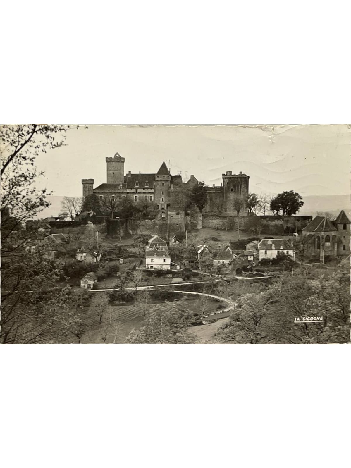 Recto de la carte postale