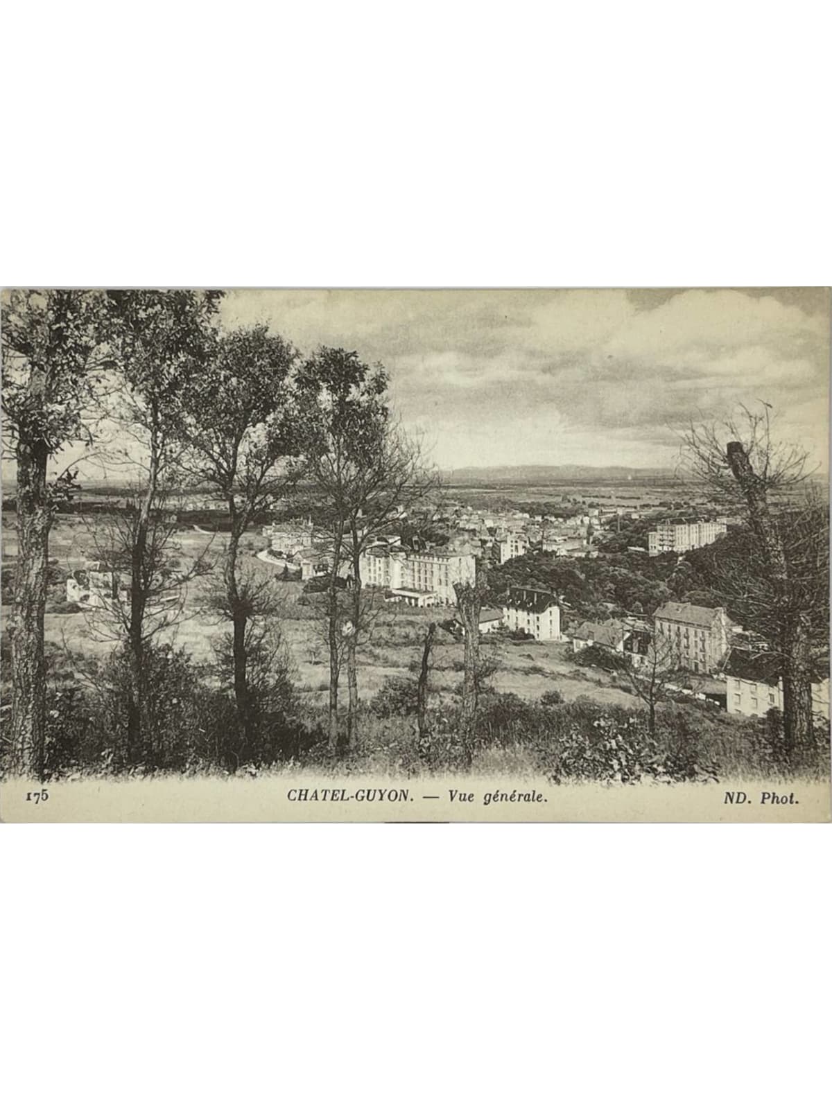 Recto de la carte postale