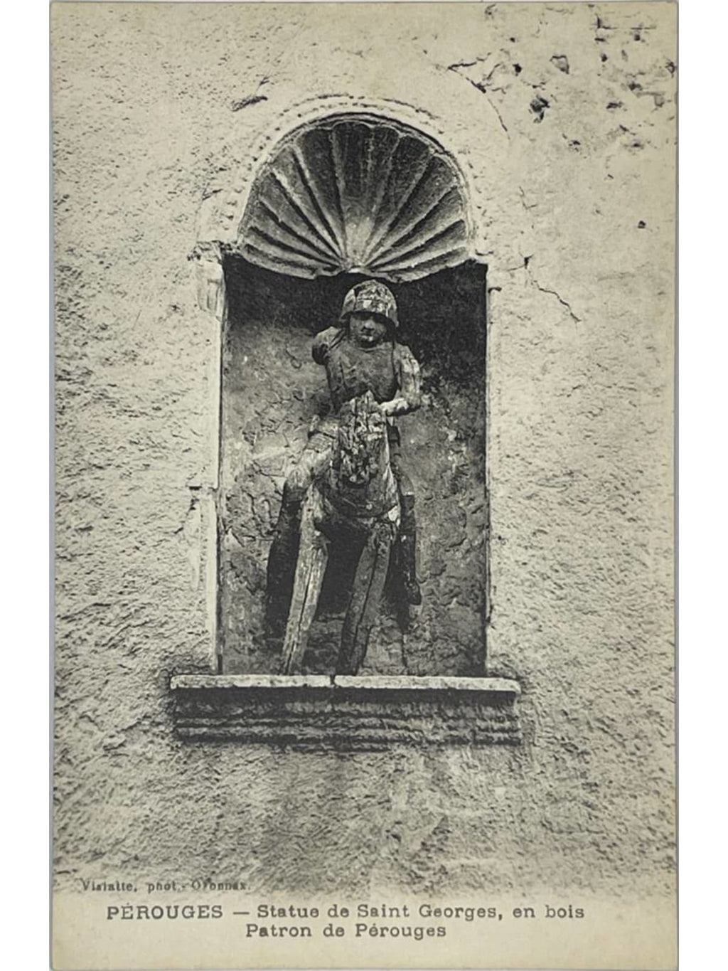 Recto de la carte postale
