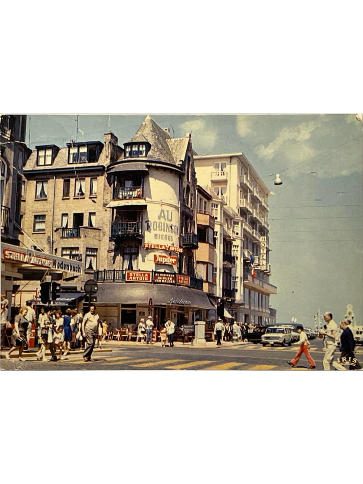 Recto de la carte postale