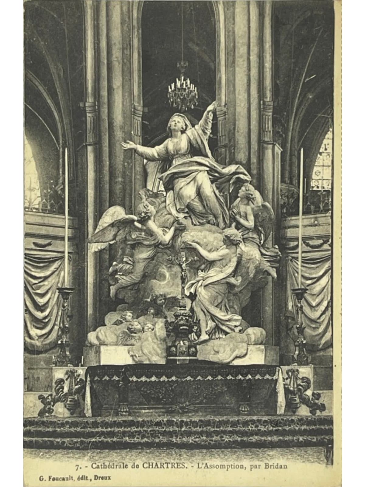 Recto de la carte postale