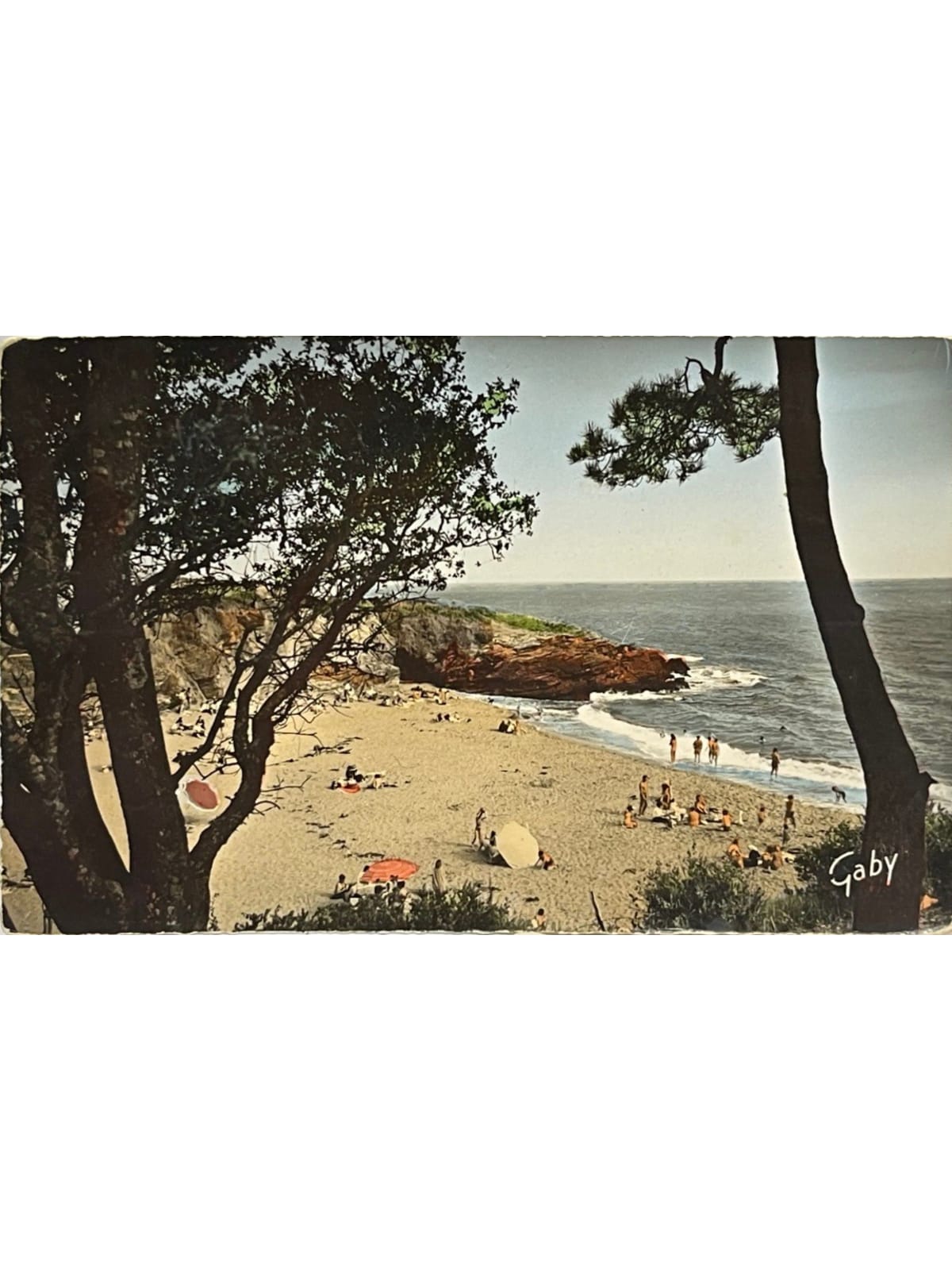 Recto de la carte postale