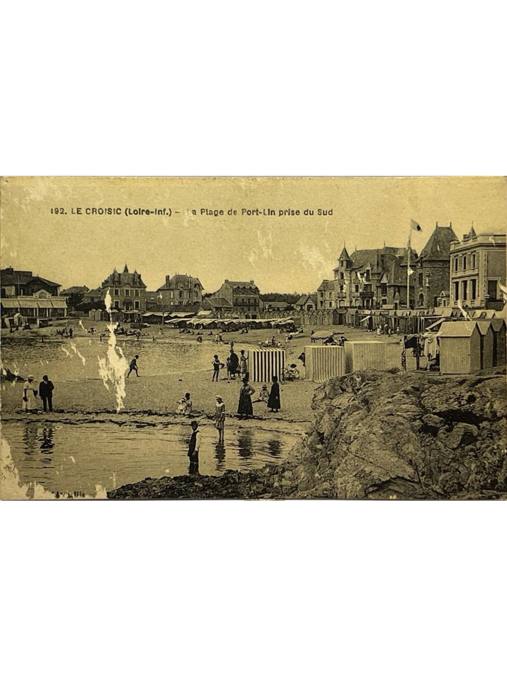 Recto de la carte postale
