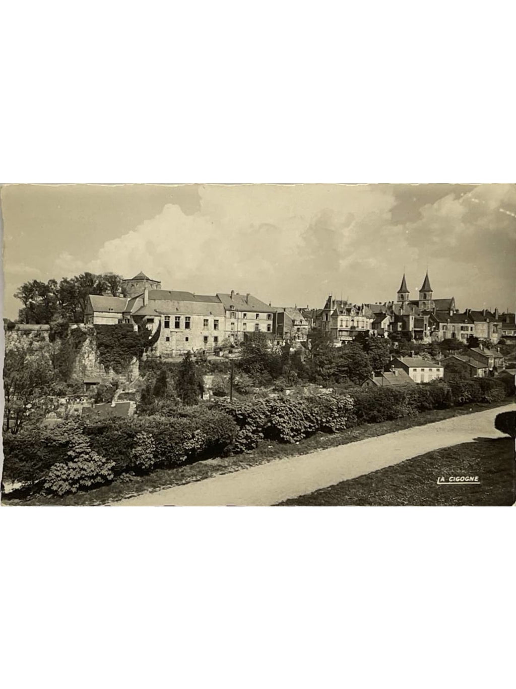 Recto de la carte postale