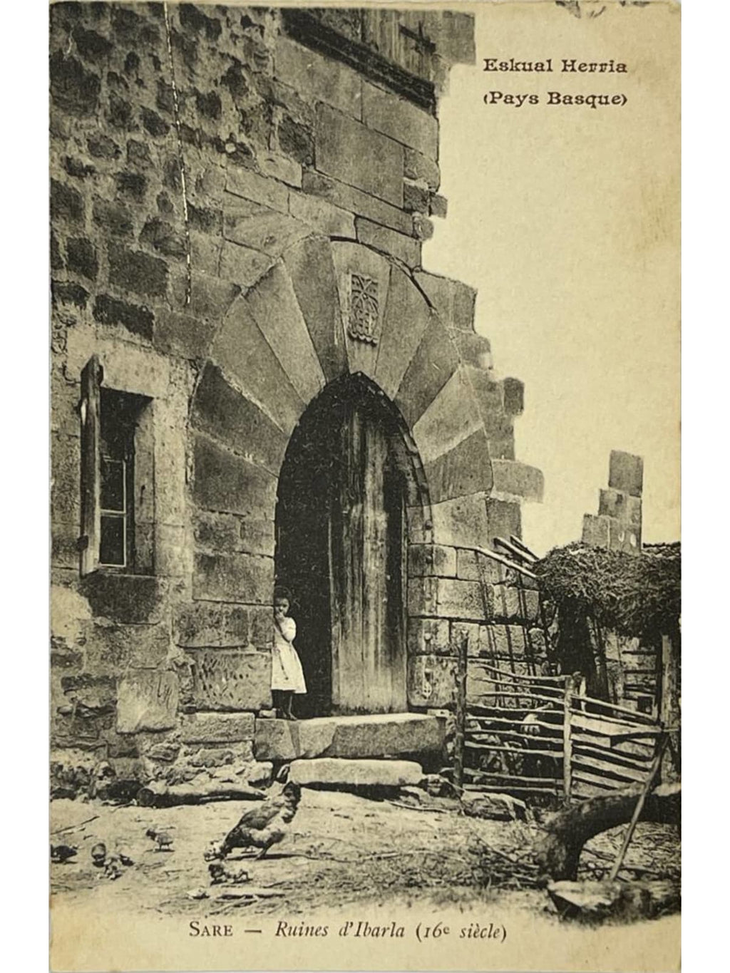 Recto de la carte postale