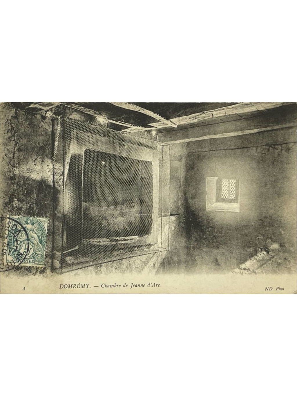 Recto de la carte postale