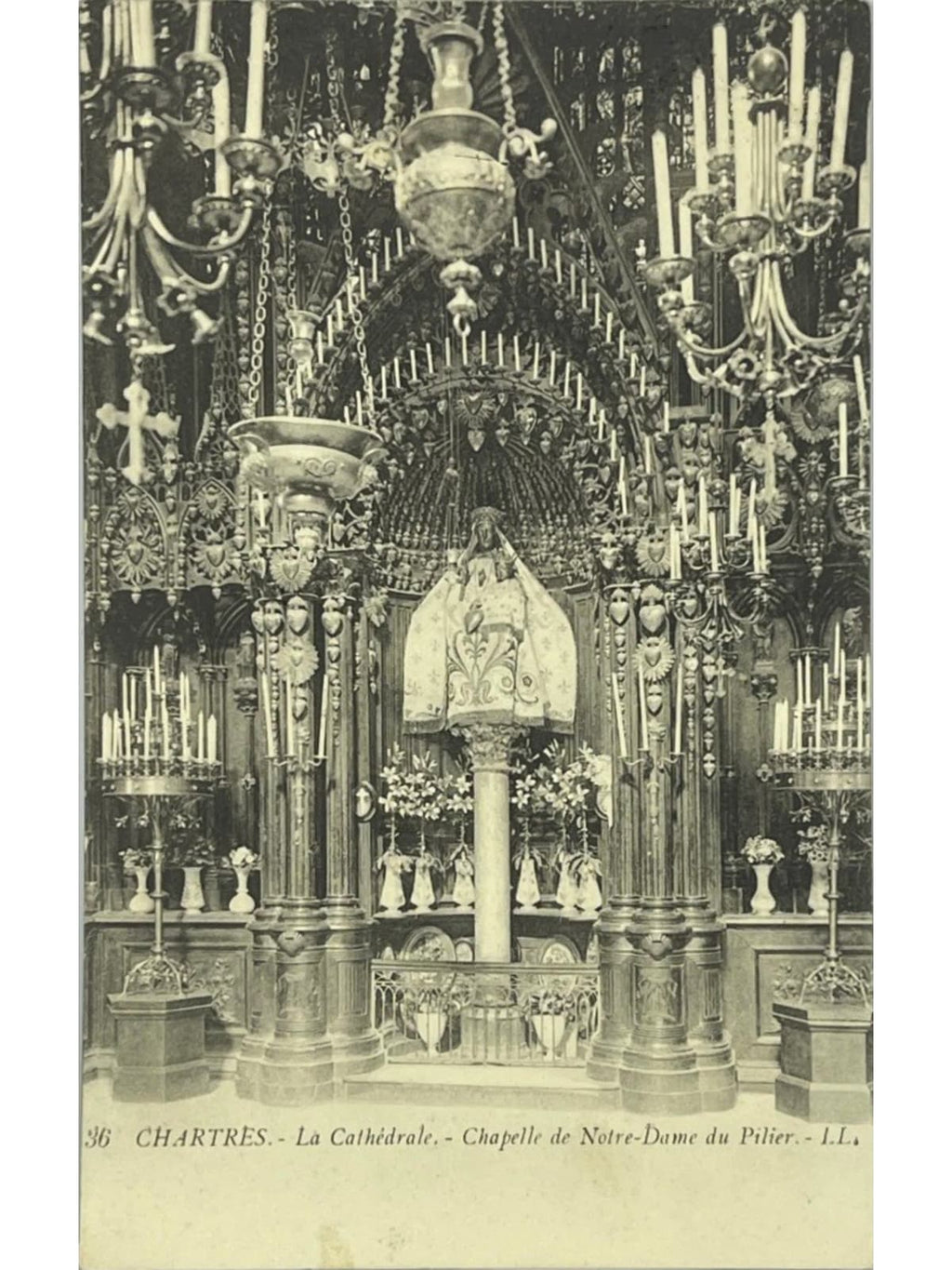 Recto de la carte postale