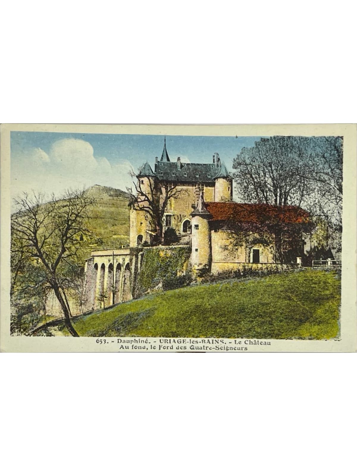 Recto de la carte postale