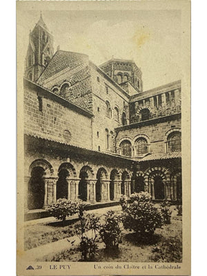 Le Puy-en-Velay – Cloître et cathédrale Notre-Dame – CPA n° 39