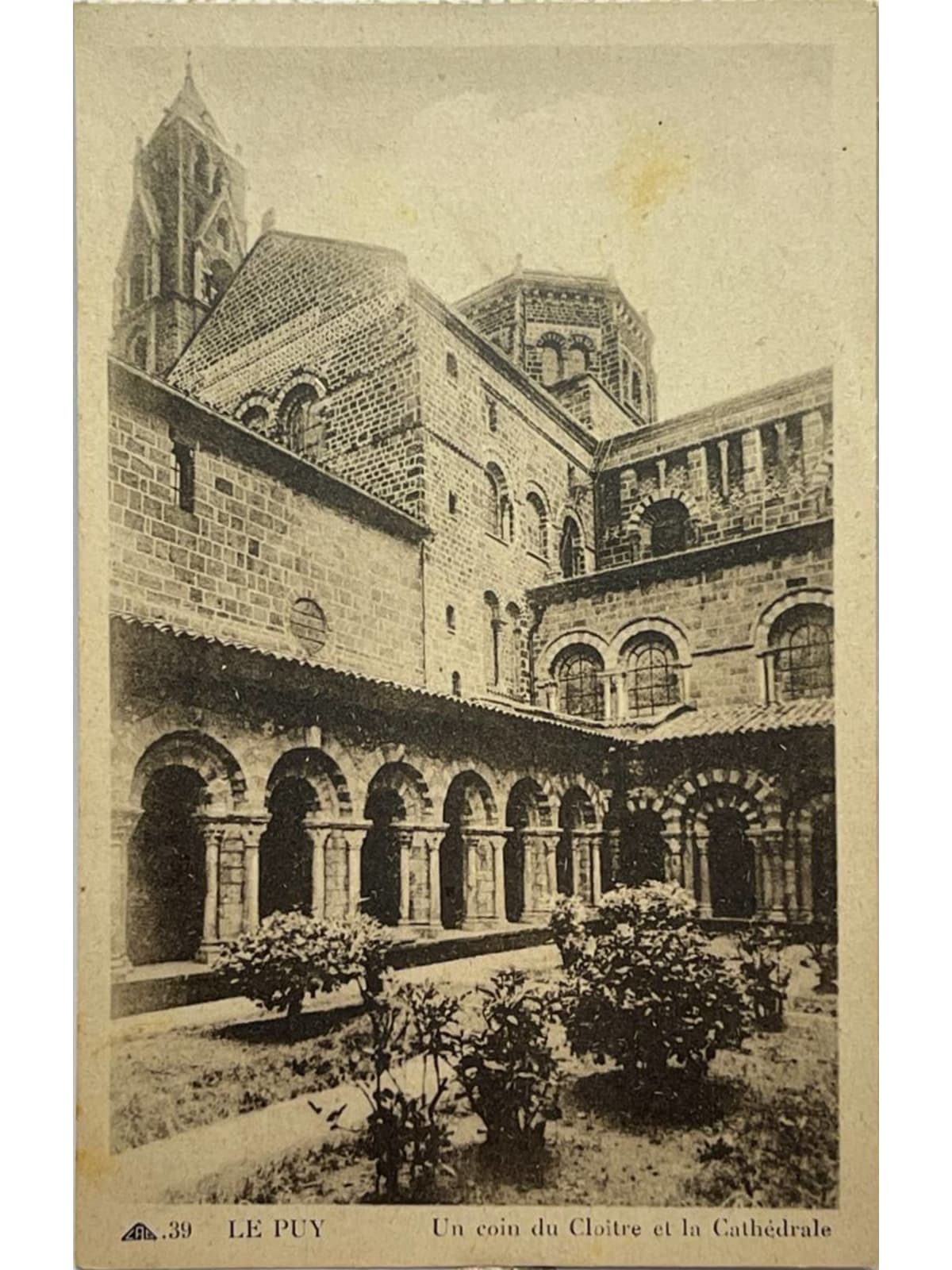 Recto de la carte postale