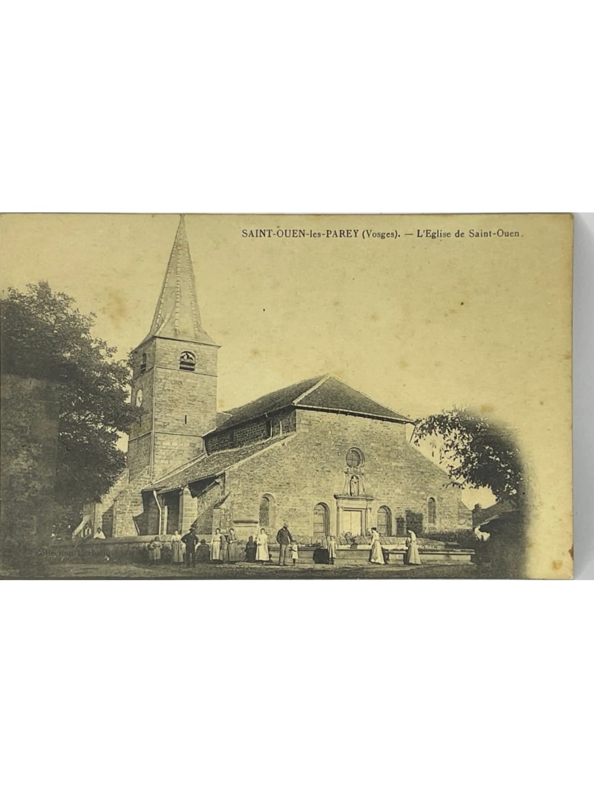 Recto de la carte postale