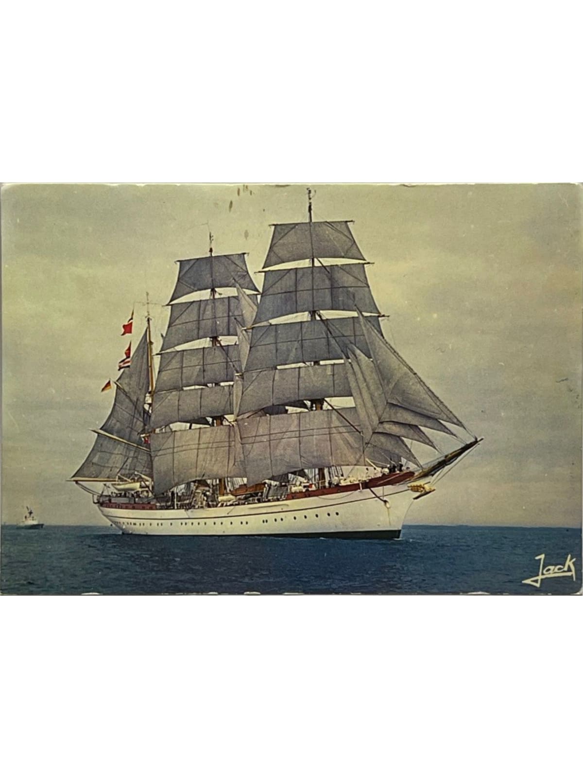 Recto de la carte postale