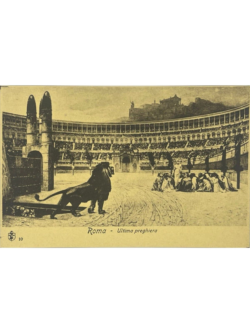 Recto de la carte postale