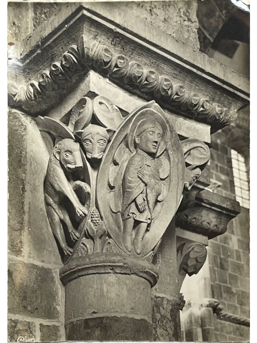 Recto de la carte postale