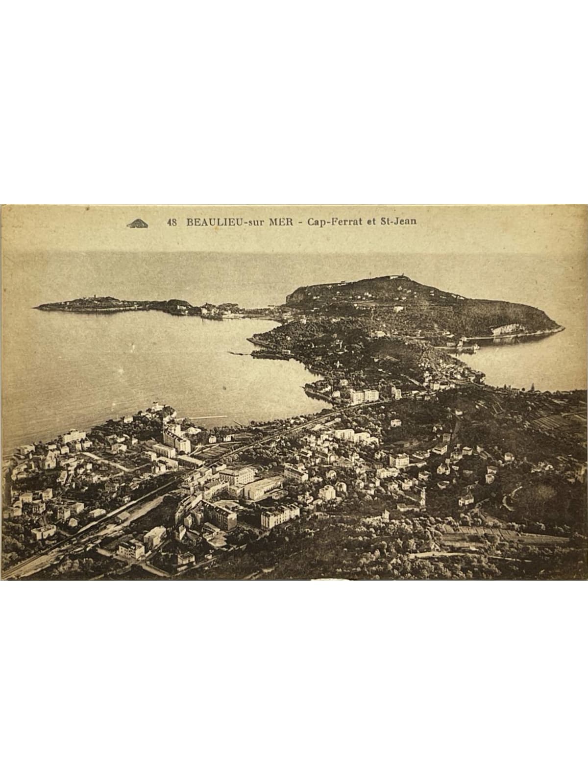 Recto de la carte postale
