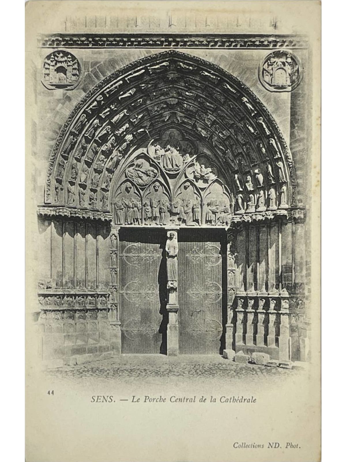 Recto de la carte postale